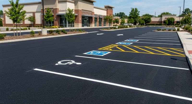 Asphalt Marking in Los Angeles, CA