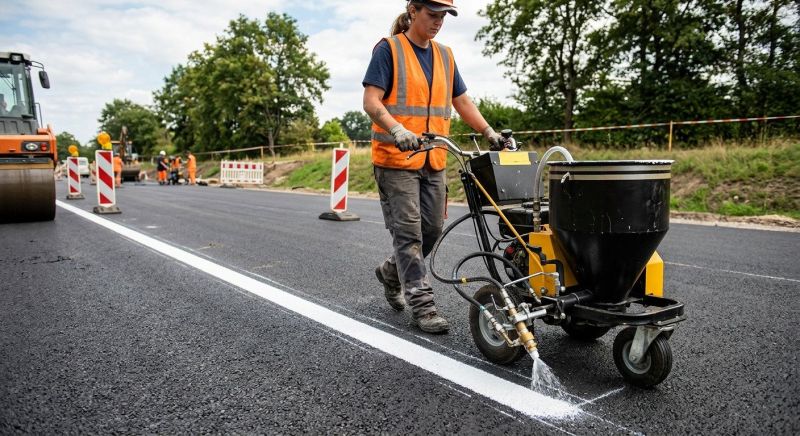 Asphalt Marking in Gwinnett County, GA