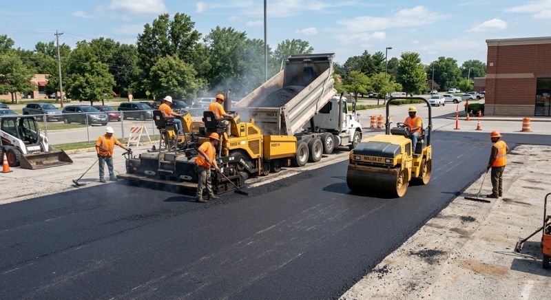 Asphalt Parking Lot Paving in Hilton Head Island, SC