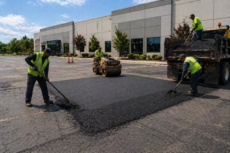 Asphalt Parking Lot Repair in San Diego, CA