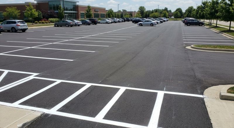 Asphalt Striping in Katy, TX
