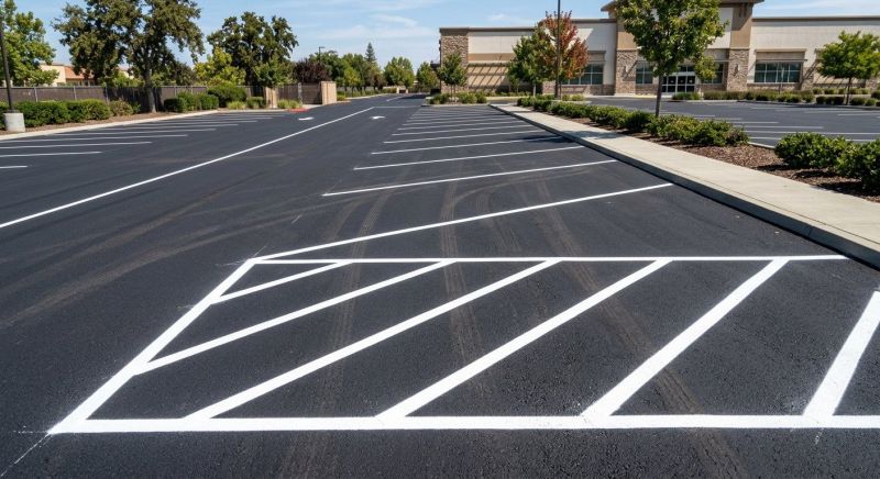 Asphalt Striping in Orange County, CA