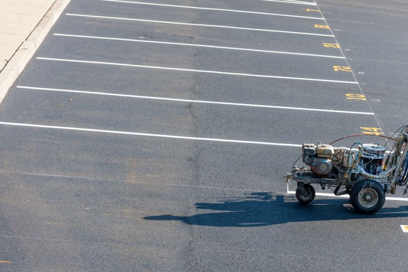 Church Parking Lot Striping in Palm Springs, CA