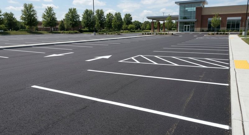 Commercial Asphalt Painting in Los Angeles, CA