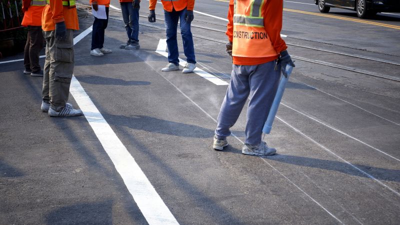 Crosswalk Marking Service in Orange County, CA