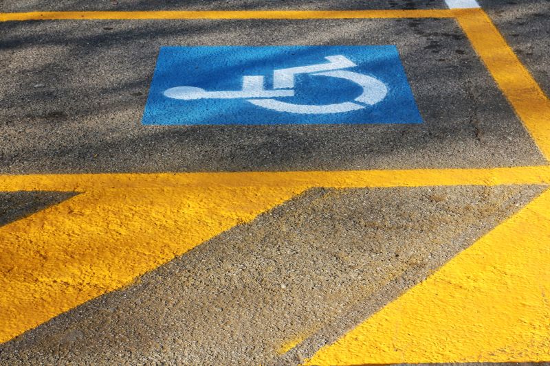 Disability Parking Marking in Canton, GA