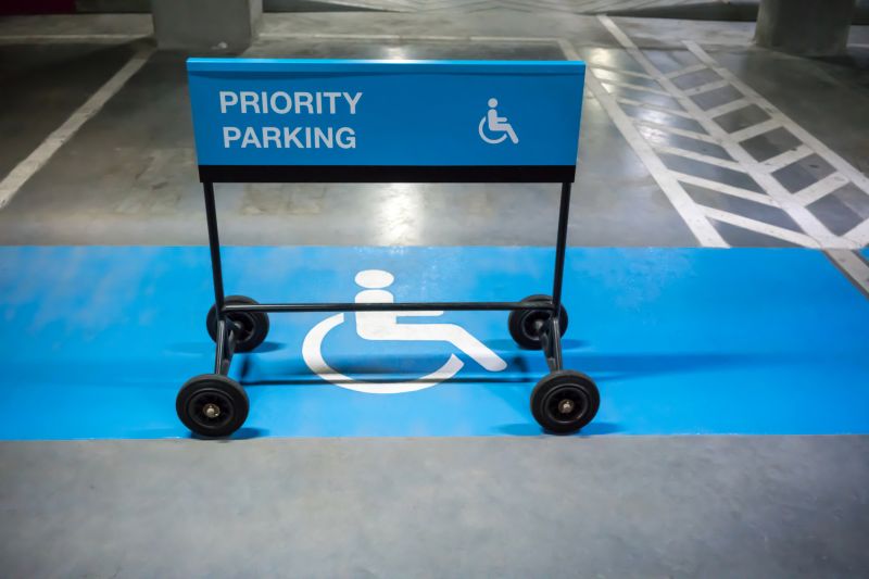 Disability Parking Marking in Acworth, GA