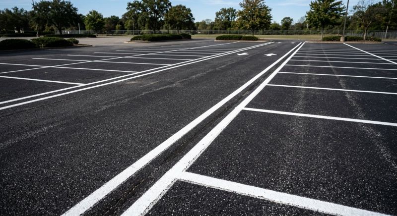 Fire Lane Marking in Katy, TX