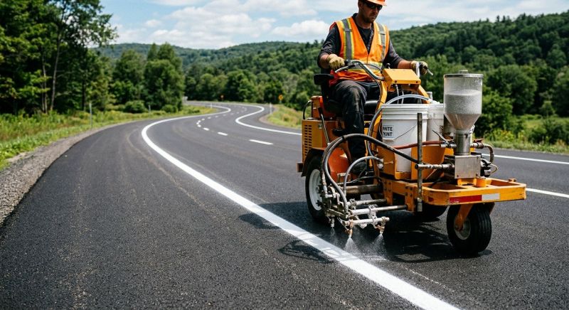 Line Striping Service in Acworth, GA