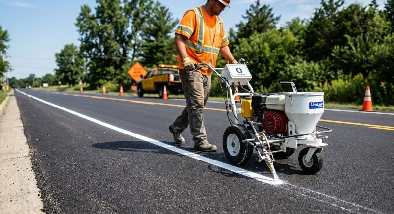 Line Striping Service in Acworth, GA