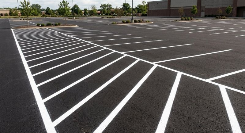 Parking Lot Painting in Hilton Head Island, SC