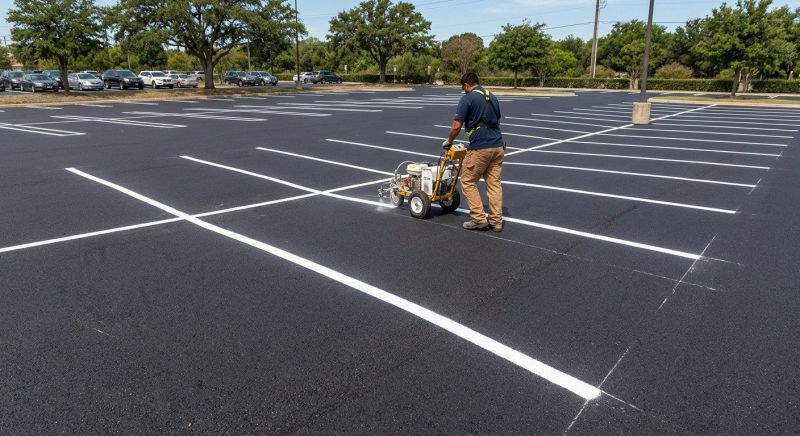 Parking Lot Striping in Acworth, GA