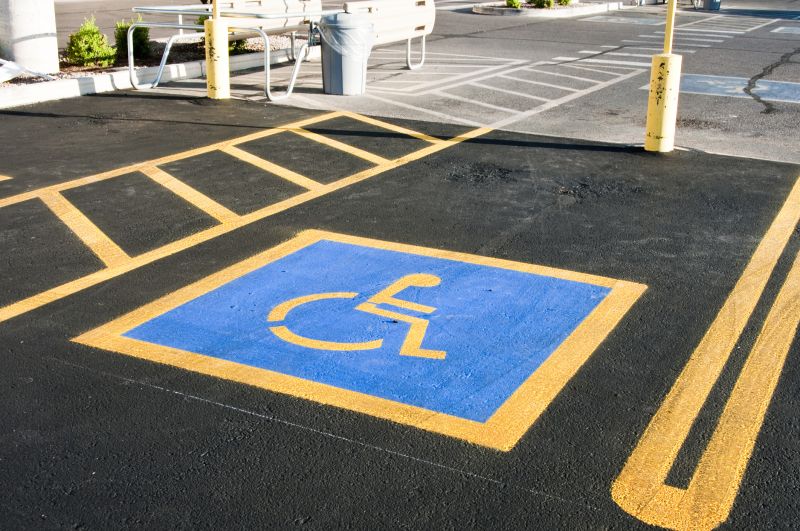 Parking Space Marking in Katy, TX