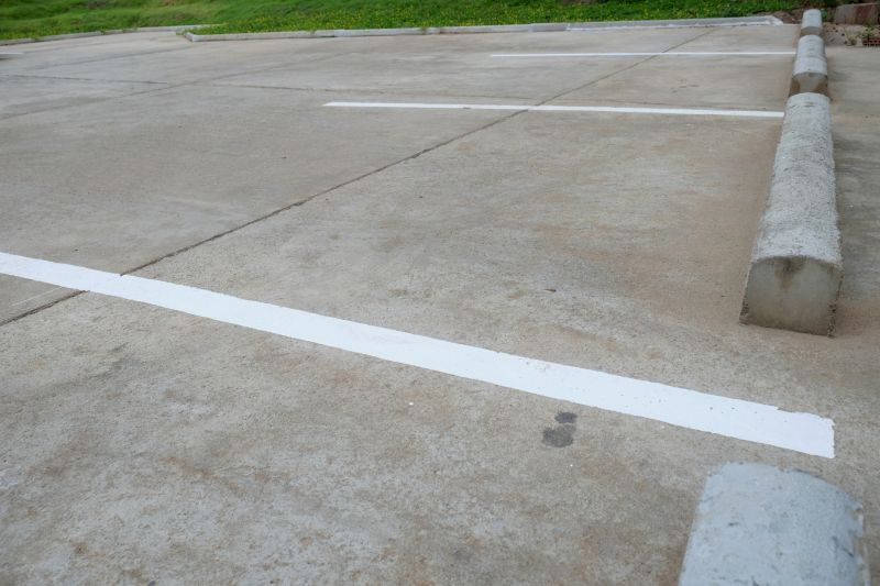 Concrete Parking Lot Striping in Savannah, GA