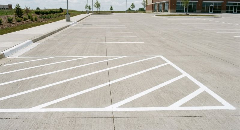 Parking Area Striping in Acworth, GA