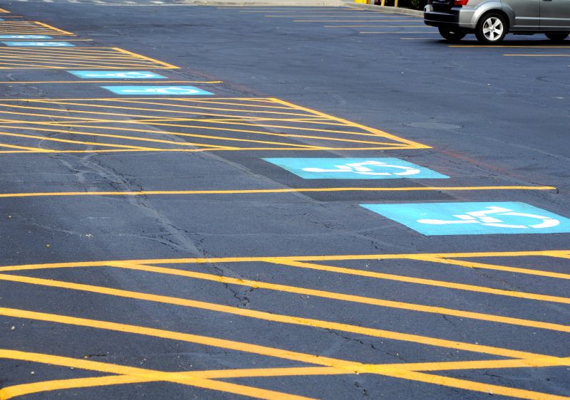 Parking Space Marking in Savannah, GA
