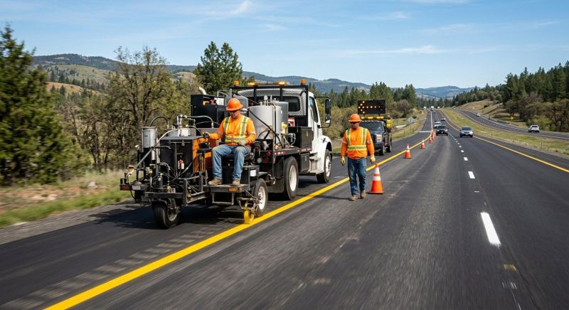 Pavement Striping Service in Gwinnett County, GA